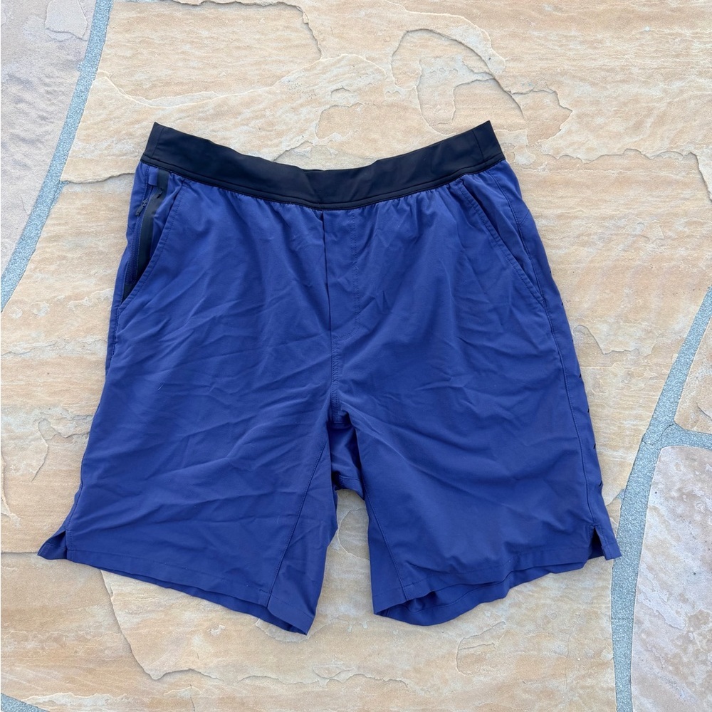 Ten Thousand Navy Blue Athletic Shorts